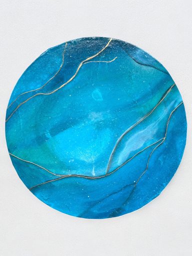 Blaue Serie #golden Lines
